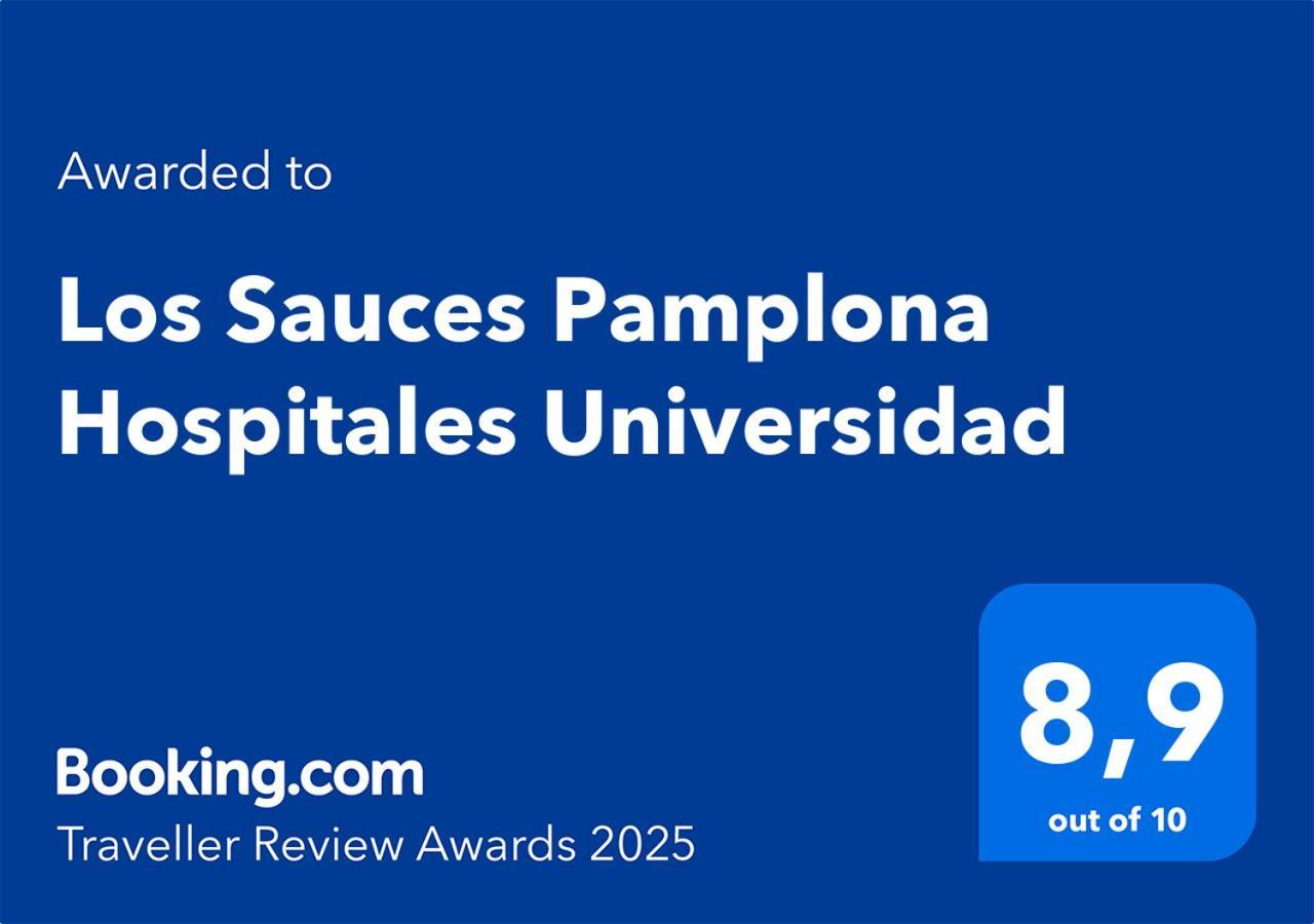Los Sauces Pamplona Hospitales Universidad Baranain Esterno foto